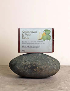 kawakawa & pear soap