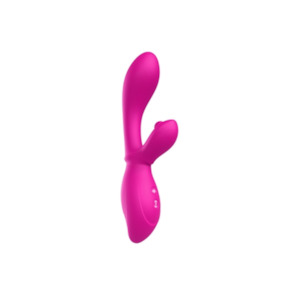 Tb58: Thumping Ball Rabbit Vibrator - Pink