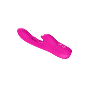 Tr46: Tapping Tongue Rabbit Vibrator - Pink