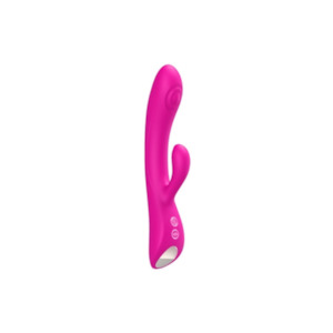 Dr42: Double Thumping Rabbit Vibrator - Pink