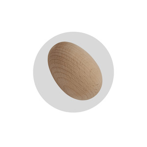 Natural Wooden Egg