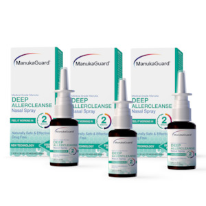 Deep Allercleanse Nasal Spray, 3-Pack Bundle