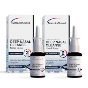 Deep Nasal Cleanse Nasal Spray, 2 Pack Bundle