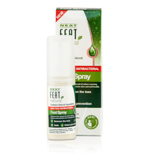 Neat Feat Antibacterial Foot Spray 50ML For Nail Fungus and Athletes Foot