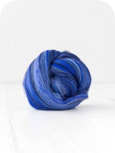 Merino & Silk Blend Wool Roving - luxurious fibre