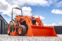 Neilo B3150 Tractor Grader w Front End Loader