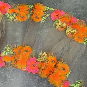 Embroidered Tulle ~ Highlighted