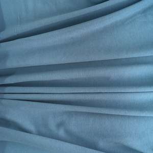 Cotton lycra ~ Steel blue