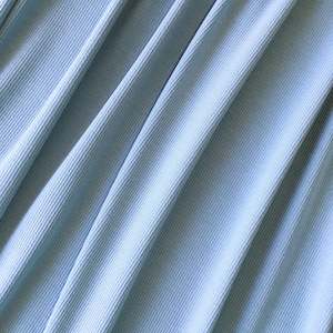 Cotton Rib: Cotton Ribbed ~ Sky