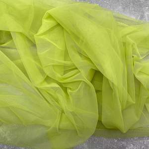 Bra Tulle: Bra Tulle ~ Chartreuse