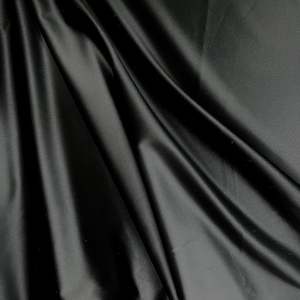 Stretch Satin ~ Black