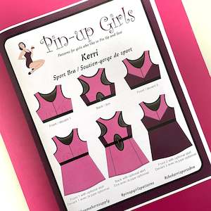 Pin Up Girls: Pin Up Girls 'Kerri - No Bounce’ ~ paper pattern