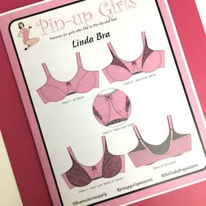 Pin Up Girls 'Linda Bra' ~ paper pattern