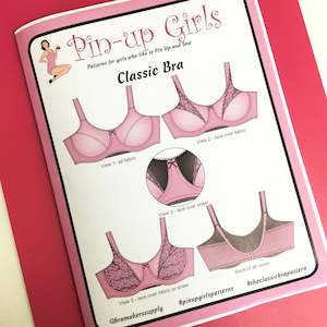 Pin Up Girls: Pin-up Girls 'Classic Bra' - paper pattern