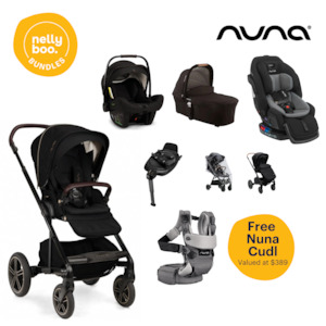 Stroller & Pram Bundles: Nuna Mixx / Exec Ultimate Bundle with FREE Nuna Cudl Softened