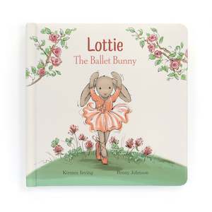 Jellycat Lottie the Ballet Bunny Book Multi-Coloured