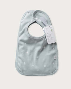 Babu Thick Organic Bib Set (2PK) Coastal Blue Star