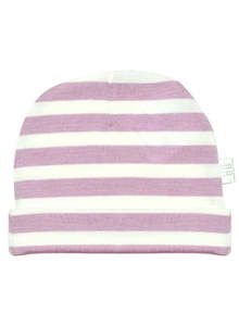 Babu Merino Hat Mink Stripe