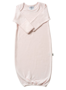 Babu Organic Baby Bundler Sleep Sack Shell Pink