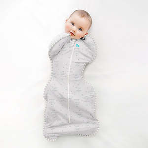 Love To Dream: Love to Dream Swaddle Up Lite 0.2 tog "You Are My" - Grey