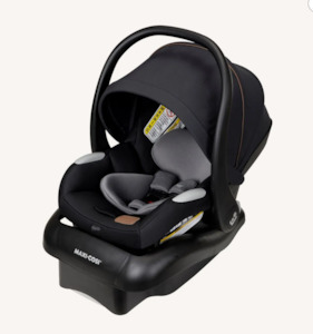 Maxi-Cosi Mico Luxe+ Infant Capsule and Base - Essential Black