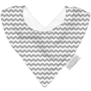 Silly Billyz Jersey Bandana (Grey Chevron)