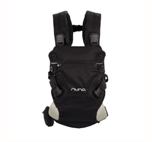 Wearing Carriers Wraps: Nuna Cudl Clik - Caviar