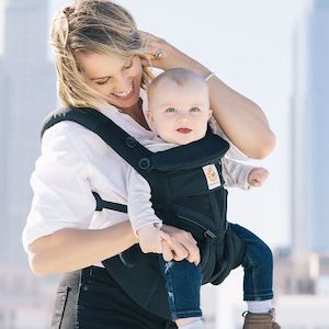 Ergobaby Omni 360 Cool Air Mesh Baby Carrier -Onyx Black