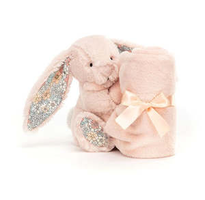 Travel Comfort Toys: Jellycat Blossom Blush Bunny Soother