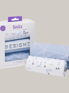 SnüzPod Bedding Set 3 Piece - Geo Breeze