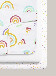 SnüzPod Bedding Set 3 Piece - Colour Rainbow