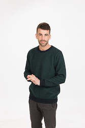 Ne428 Textured Crew Sweater