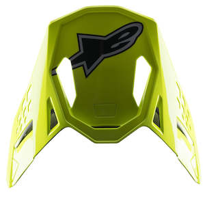 Visor S-M8 Factory Black/Yellow Fluoro/Blue