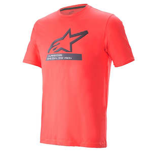 Ageless v3 Tech Tee Coral Fluoro S