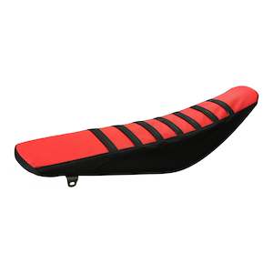 Whites Seat Cover - Red / Black Suzuki RM85 02-16