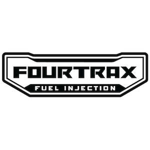 Motorcycle or scooter: Honda TRX420 Fourtrax Fuel Injection Sticker Rear L/H (700.0045)