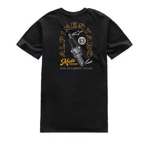 Motorcycle or scooter: Sparky CSF Tee Black M