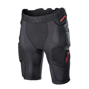 Motorcycle or scooter: Bionic Pro Protection Shorts Black/Red XL