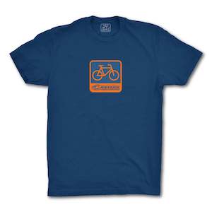 Bicycle and accessory: T-Shirt Maxima Oils Bike Sign Cool Blue XL