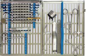 Medical and surgical equipment repair and maintenance: Surgical Instruments - Basic pack 18-Pieces with cassette