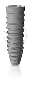 IS III Active Implant - S-narrow Ø3.2mm