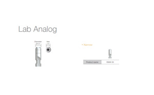 Medical and surgical equipment repair and maintenance: Lab Analog (Narrow)