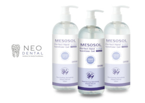 MESOSOL Hand Sanitizer Gel - Alc.75% 500ml pump type