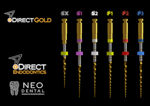 Direct Gold Endo Files by Direct Endodontics