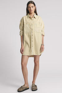 Daria Denim Dress - Sun-kissed