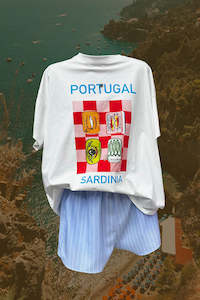 Womenswear: Portugal Sardinia Tshirt Set