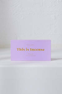 Womenswear: This is Incense - Dreamland