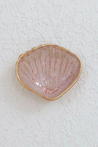 Small Cockle Shell Bowl - Pink Haze