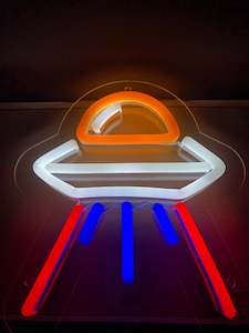 Neon sign: UFO LED Neon Sign