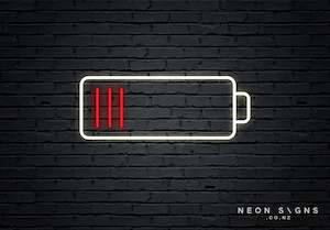 Neon sign: Battery LED Neon Sign